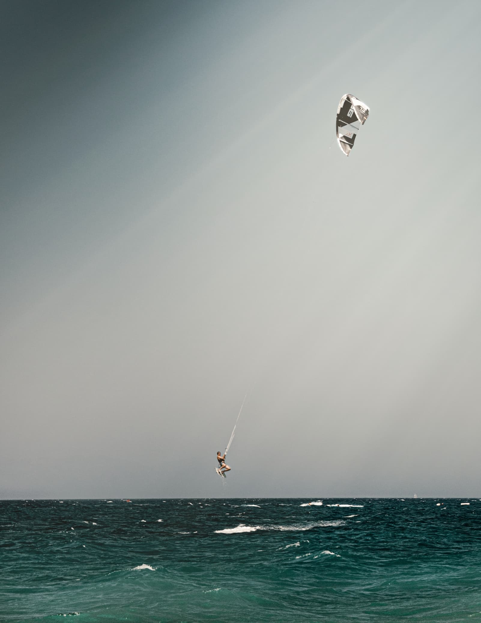 Rhodes Island, Dodecanese, Greece | Kite Serfer at Ialysos